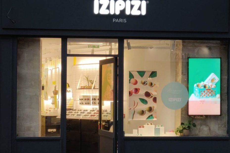 Enseigne Izipizi Paris